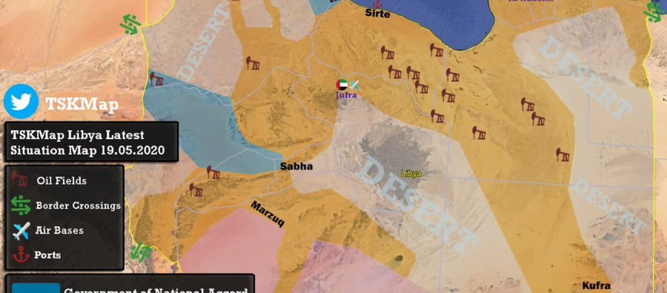 Λιβύη: Αυτή είναι η κατάσταση στο έδαφος - Ποιες περιοχές ελέγχει ο Χ.Χαφτάρ και ποιες ο Φ.Σάρατζ